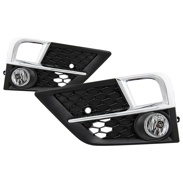 Spyder Auto 5086303 OEM Fog Lights; w/OEM Switch; Clear; - Truck Part Superstore