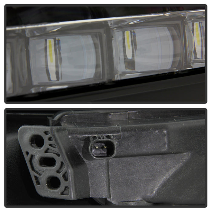 Spyder Auto 5086310 LED Fog Lights; w/OEM Switch; Clear; - Truck Part Superstore