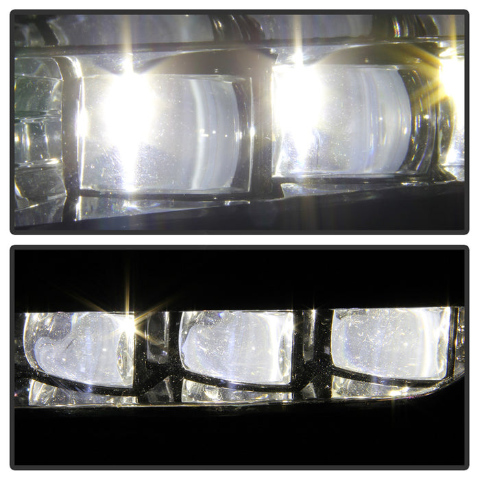 Spyder Auto 5086310 LED Fog Lights; w/OEM Switch; Clear; - Truck Part Superstore