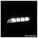 Spyder Auto 5086310 LED Fog Lights; w/OEM Switch; Clear; - Truck Part Superstore