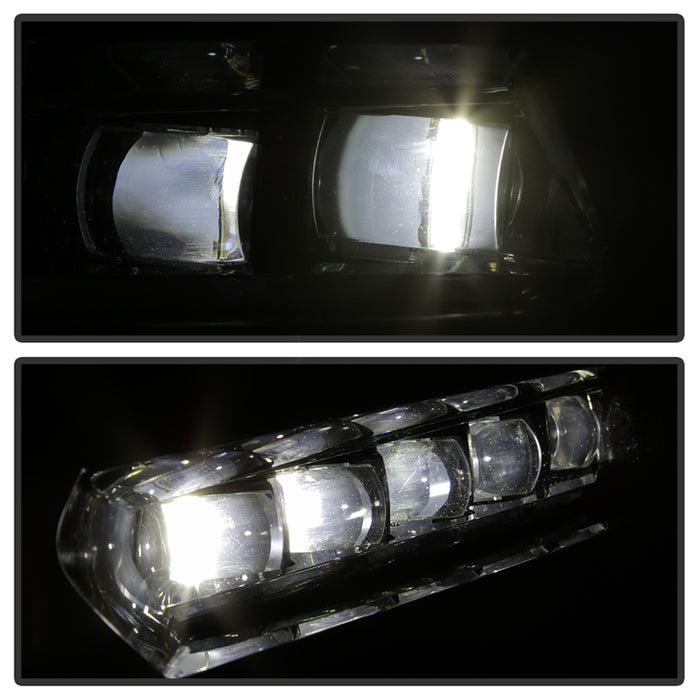 Spyder Auto 5086327 LED Fog Lights; w/OEM Switch; Clear; - Truck Part Superstore