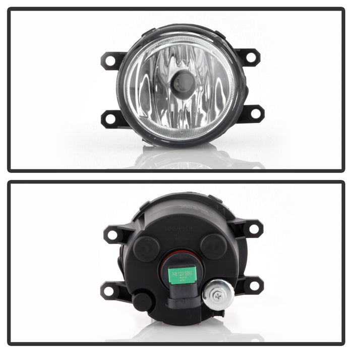 Spyder Auto 5086334 OEM Fog Lights; w/OEM Switch; Clear; - Truck Part Superstore