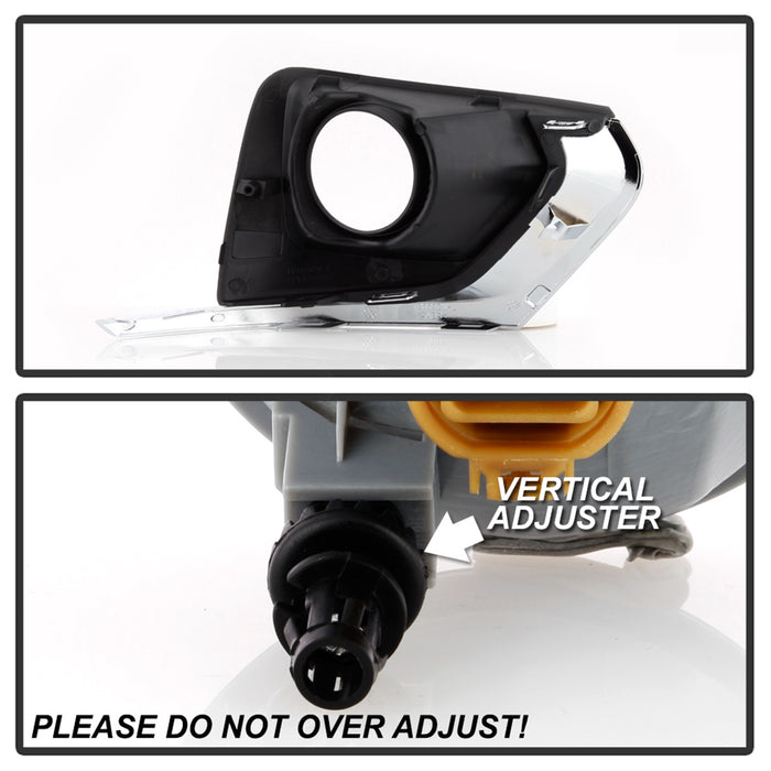 Spyder Auto 5086396 OEM Fog Lights; w/Universal Switch; Clear; - Truck Part Superstore
