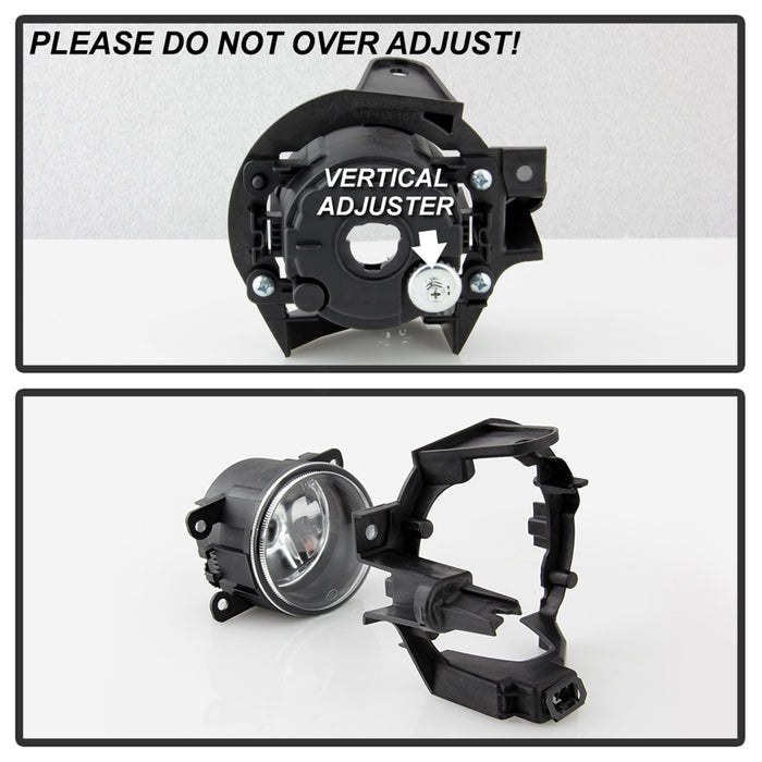 Spyder Auto 5086419 OEM Fog Lights; w/OEM Switch; Clear; - Truck Part Superstore
