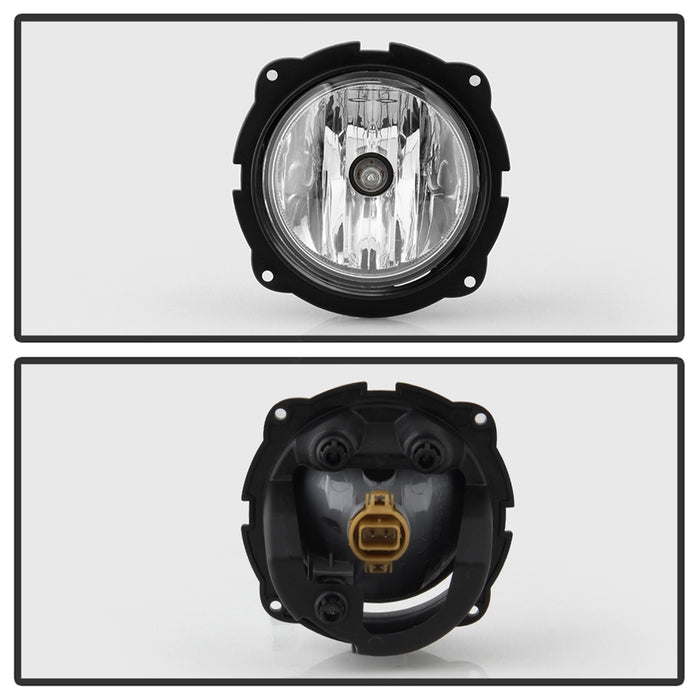 Spyder Auto 5086426 OEM Fog Lights; w/OEM Switch; Clear; - Truck Part Superstore