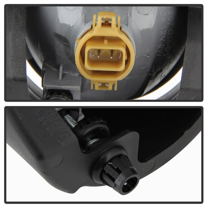 Spyder Auto 5086426 OEM Fog Lights; w/OEM Switch; Clear; - Truck Part Superstore