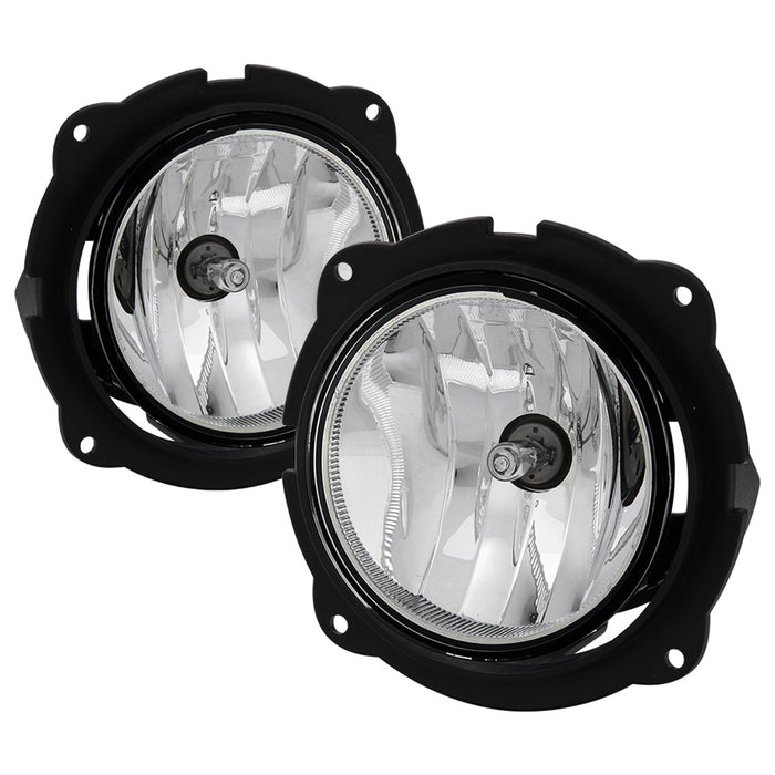 Spyder Auto 5086426 OEM Fog Lights; w/OEM Switch; Clear; - Truck Part Superstore