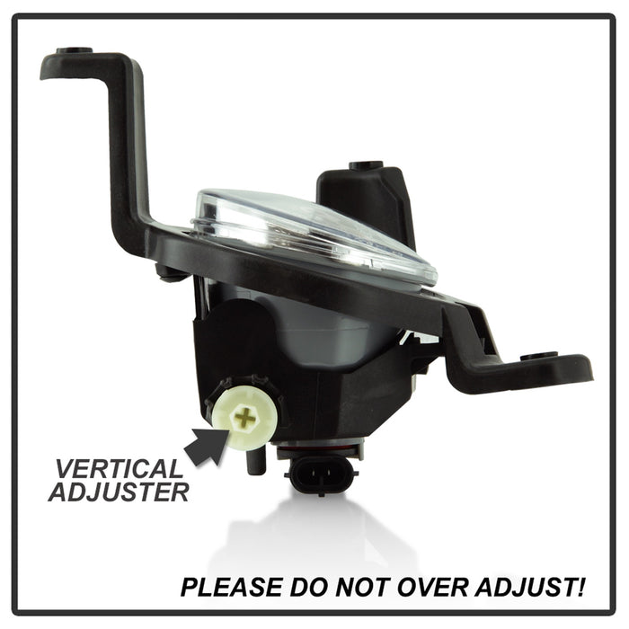 Spyder Auto 5086433 OEM Fog Lights; w/OEM Switch; Clear; - Truck Part Superstore