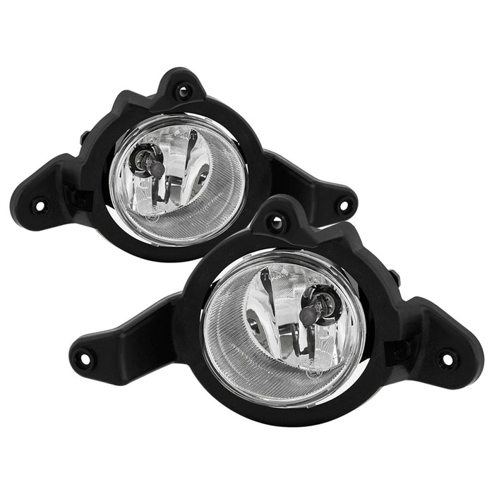 Spyder Auto 5086433 OEM Fog Lights; w/OEM Switch; Clear; - Truck Part Superstore