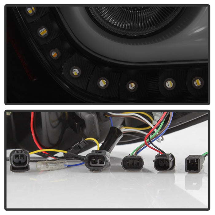 Spyder Auto 5086440 Light Bar LED Tail Lights; Black Smoke; - Truck Part Superstore