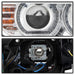 Spyder Auto 5086518 Projector Headlights; Low Beam D1S; Only Factory HID; Incl. LED-DRL; Chrome; - Truck Part Superstore