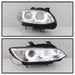 Spyder Auto 5086518 Projector Headlights; Low Beam D1S; Only Factory HID; Incl. LED-DRL; Chrome; - Truck Part Superstore