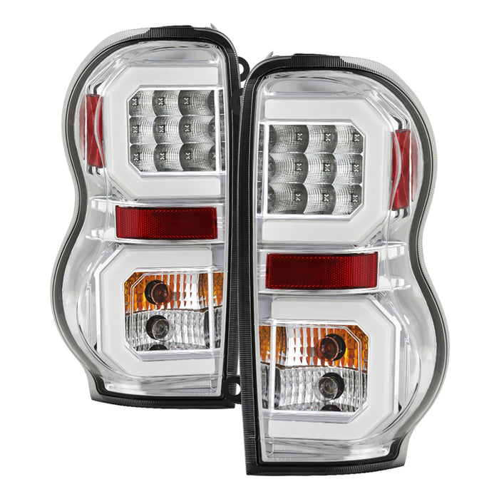 Spyder Auto 5086525 LED Tail Lights; Chrome; - Truck Part Superstore
