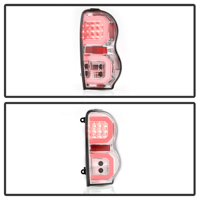 Spyder Auto 5086525 LED Tail Lights; Chrome; - Truck Part Superstore