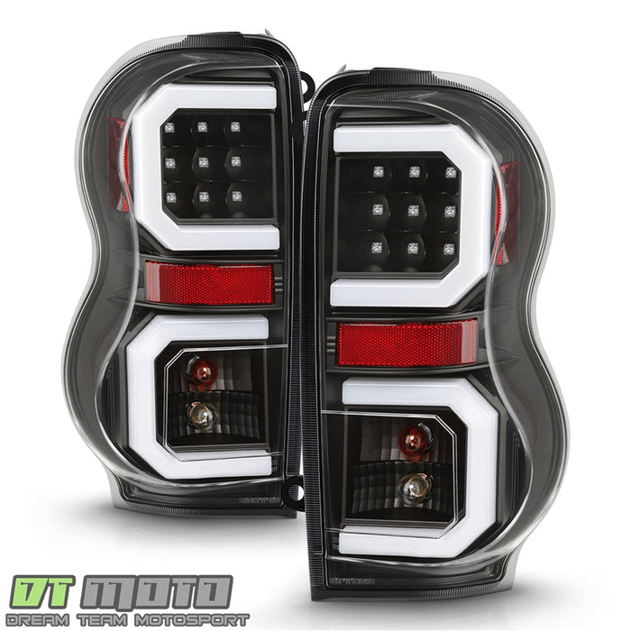 Spyder Auto 5086532 LED Tail Lights; Black; - Truck Part Superstore