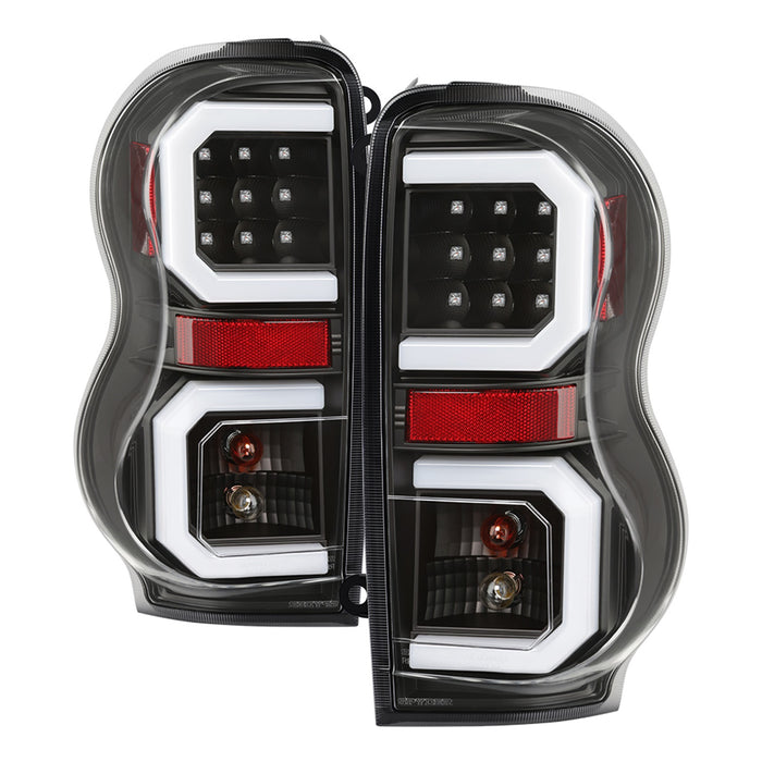 Spyder Auto 5086532 LED Tail Lights; Black; - Truck Part Superstore