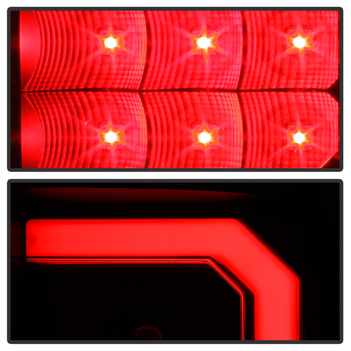 Spyder Auto 5086532 LED Tail Lights; Black; - Truck Part Superstore
