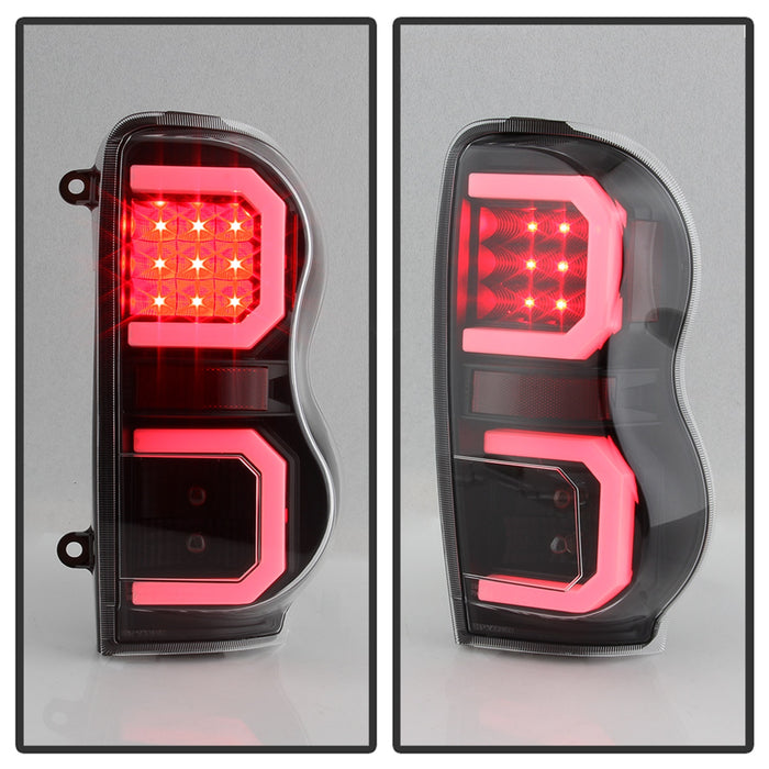 Spyder Auto 5086532 LED Tail Lights; Black; - Truck Part Superstore