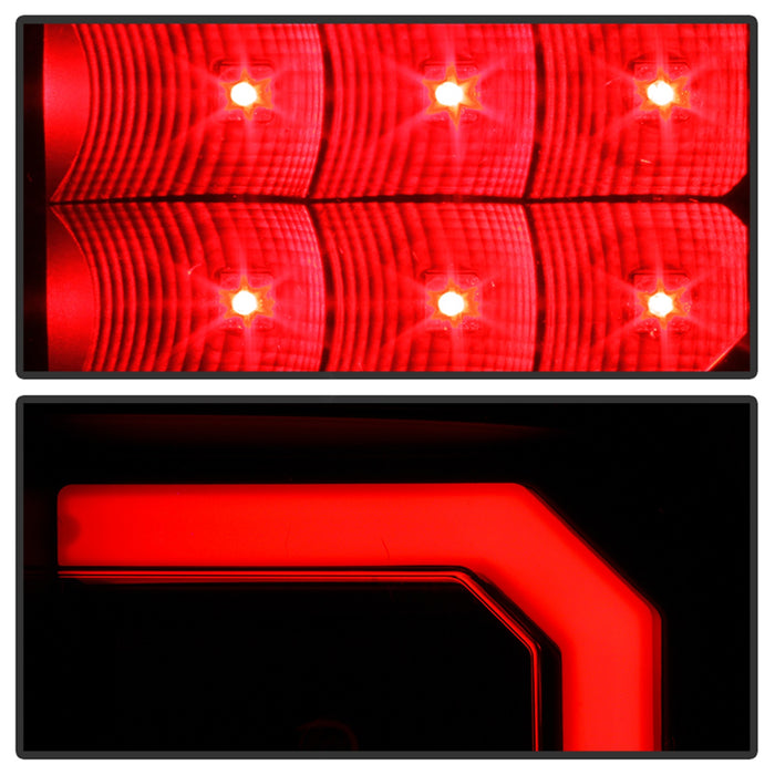 Spyder Auto 5086549 LED Tail Lights; Black Smoke; - Truck Part Superstore
