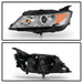 Spyder Auto 5086556 Projector Headlights; Incl. Low Beam-H9/High Beam-H9/Signal-7440NA; Chrome; - Truck Part Superstore