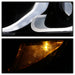 Spyder Auto 5086563 Projector Headlights; Incl. Low Beam-H9/High Beam-H9/Signal-7440NA; Black; - Truck Part Superstore