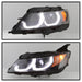 Spyder Auto 5086563 Projector Headlights; Incl. Low Beam-H9/High Beam-H9/Signal-7440NA; Black; - Truck Part Superstore