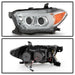 Spyder Auto 5086570 Projector Headlights; Chrome; w/Sequential LED Turn Signal; - Truck Part Superstore