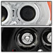 Spyder Auto 5086570 Projector Headlights; Chrome; w/Sequential LED Turn Signal; - Truck Part Superstore