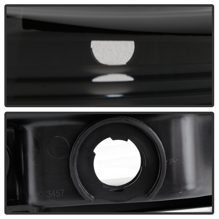 Spyder Auto 5086600 Projector Headlights; Black; - Truck Part Superstore