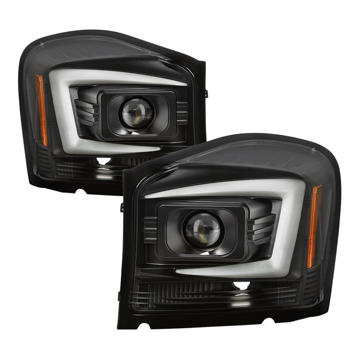 Spyder Auto 5086600 Projector Headlights; Black; - Truck Part Superstore