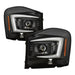 Spyder Auto 5086600 Projector Headlights; Black; - Truck Part Superstore