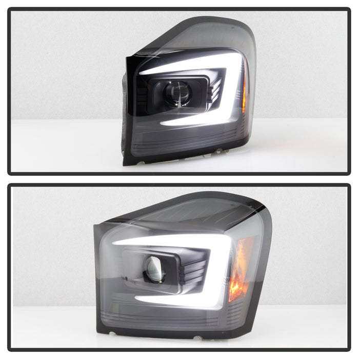 Spyder Auto 5086600 Projector Headlights; Black; - Truck Part Superstore