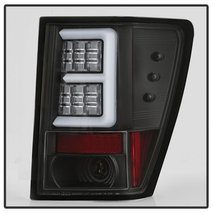 Spyder Auto 5086655 Light Bar LED Tail Lights; Incl. Signal-LED/Brake-LED; Black; - Truck Part Superstore