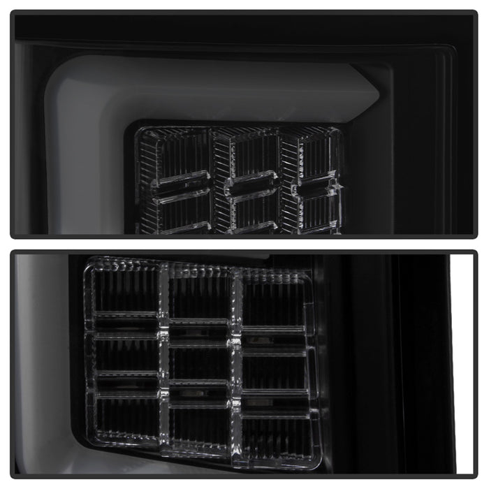 Spyder Auto 5086662 Light Bar LED Tail Lights; Incl. Signal-LED/Brake-LED; Black Smoke; - Truck Part Superstore