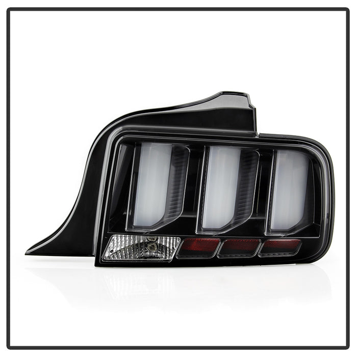 Spyder Auto 5086693 LED Tail Lights; Black; White Light Bar; - Truck Part Superstore