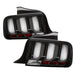 Spyder Auto 5086693 LED Tail Lights; Black; White Light Bar; - Truck Part Superstore