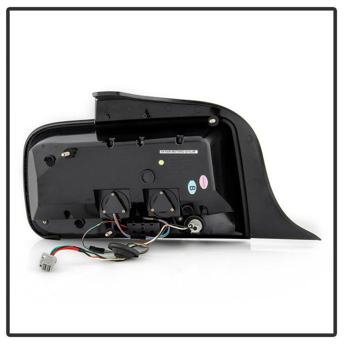 Spyder Auto 5086709 LED Tail Lights; Smoke; White Light Bar; - Truck Part Superstore