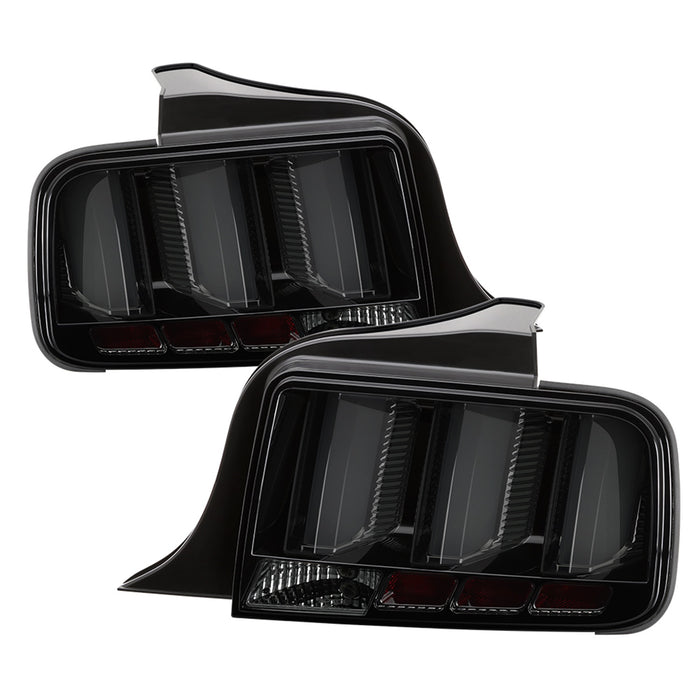 Spyder Auto 5086709 LED Tail Lights; Smoke; White Light Bar; - Truck Part Superstore