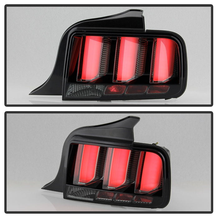 Spyder Auto 5086709 LED Tail Lights; Smoke; White Light Bar; - Truck Part Superstore
