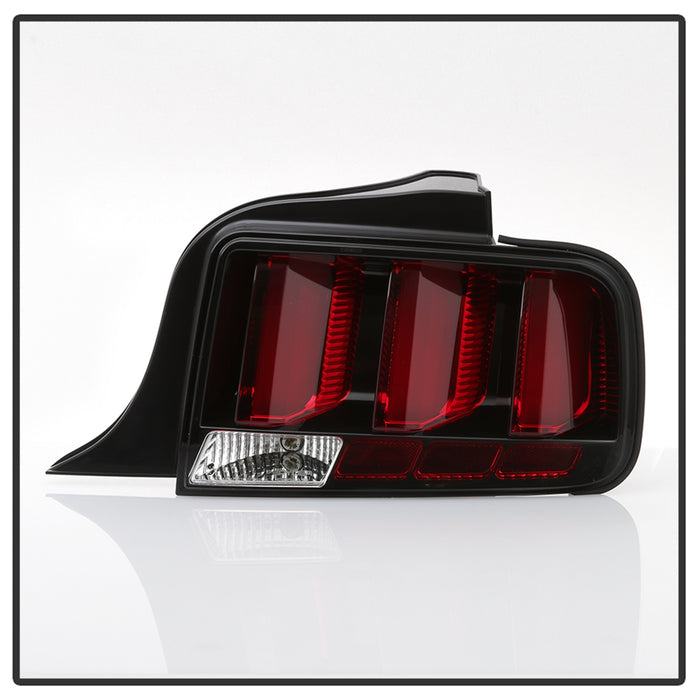 Spyder Auto 5086716 LED Tail Lights; Black; Red Light Bar; - Truck Part Superstore