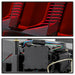 Spyder Auto 5086716 LED Tail Lights; Black; Red Light Bar; - Truck Part Superstore