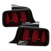 Spyder Auto 5086716 LED Tail Lights; Black; Red Light Bar; - Truck Part Superstore