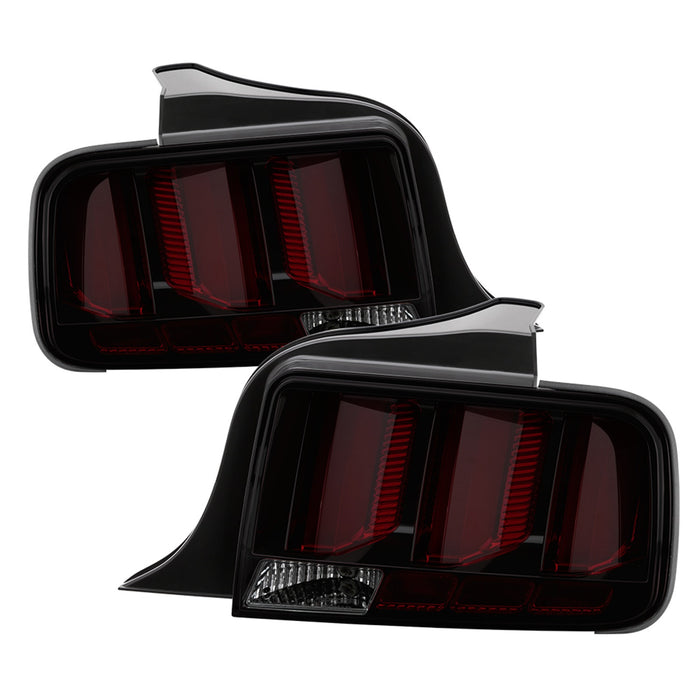 Spyder Auto 5086723 LED Tail Lights; Smoke; Red Light Bar; - Truck Part Superstore