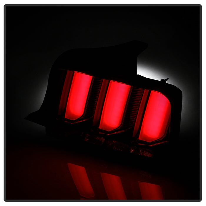 Spyder Auto 5086723 LED Tail Lights; Smoke; Red Light Bar; - Truck Part Superstore