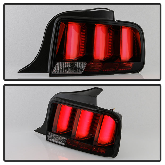 Spyder Auto 5086723 LED Tail Lights; Smoke; Red Light Bar; - Truck Part Superstore