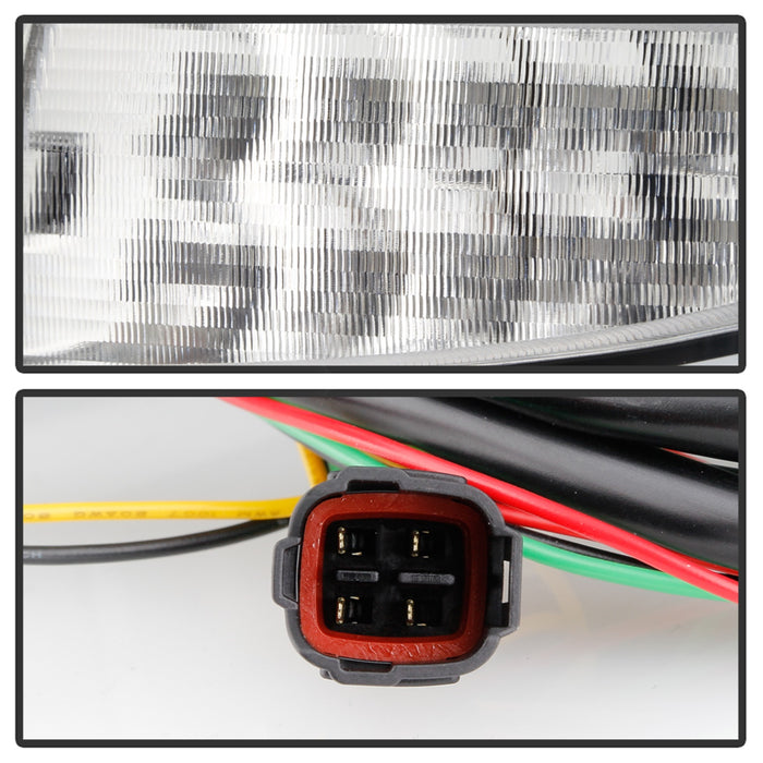Spyder Auto 5086730 LED Tail Lights; Black; w/Sequential Signal; - Truck Part Superstore