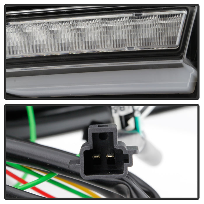 Spyder Auto 5086730 LED Tail Lights; Black; w/Sequential Signal; - Truck Part Superstore