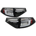 Spyder Auto 5086730 LED Tail Lights; Black; w/Sequential Signal; - Truck Part Superstore