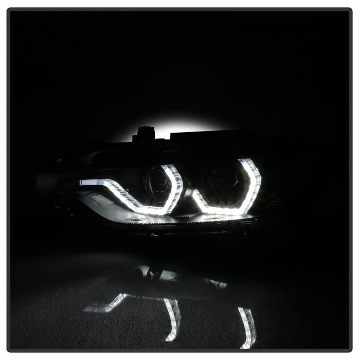 Spyder Auto 5086754 Projector Headlights; Black; - Truck Part Superstore