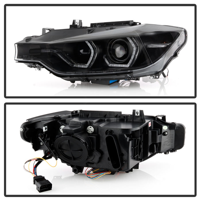 Spyder Auto 5086754 Projector Headlights; Black; - Truck Part Superstore